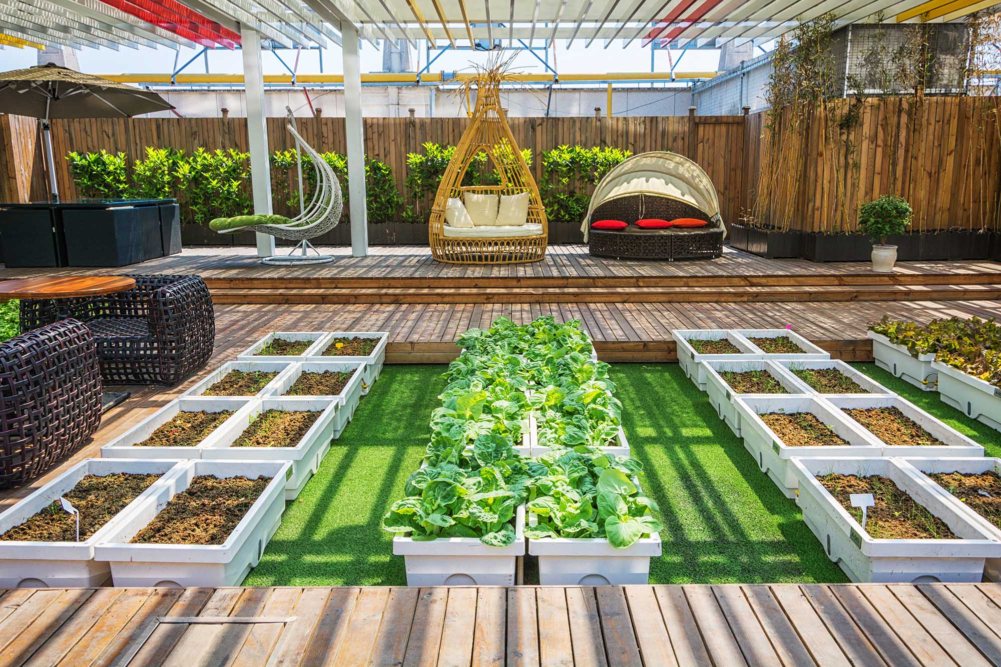 Lifestyle Garden with Indoor Outdoor Living